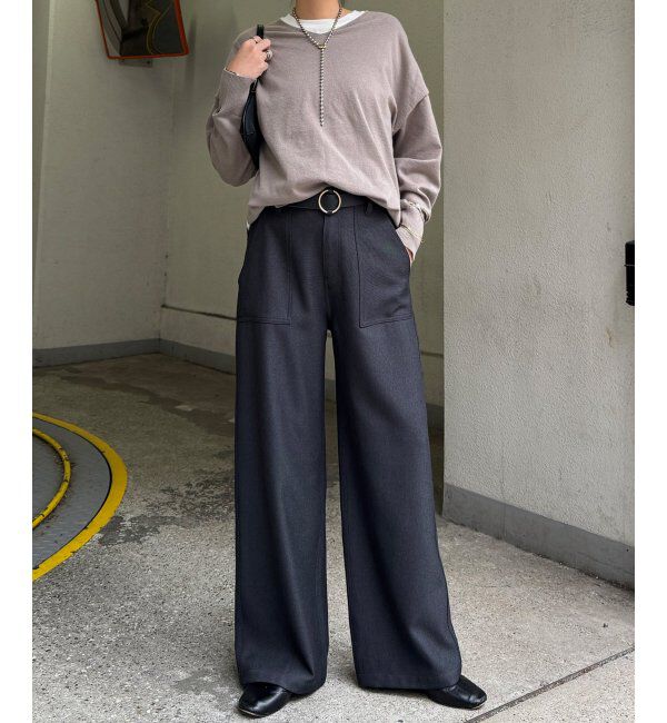 Lbc with Life「ベーカーワイドストレートパンツ」|その他|