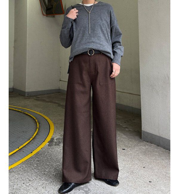 Lbc with Life「ベーカーワイドストレートパンツ」|その他|