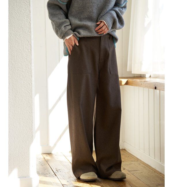 Lbc with Life「ベーカーワイドストレートパンツ」|その他|