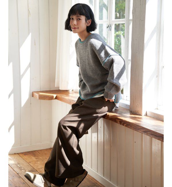 Lbc with Life「ベーカーワイドストレートパンツ」|その他|