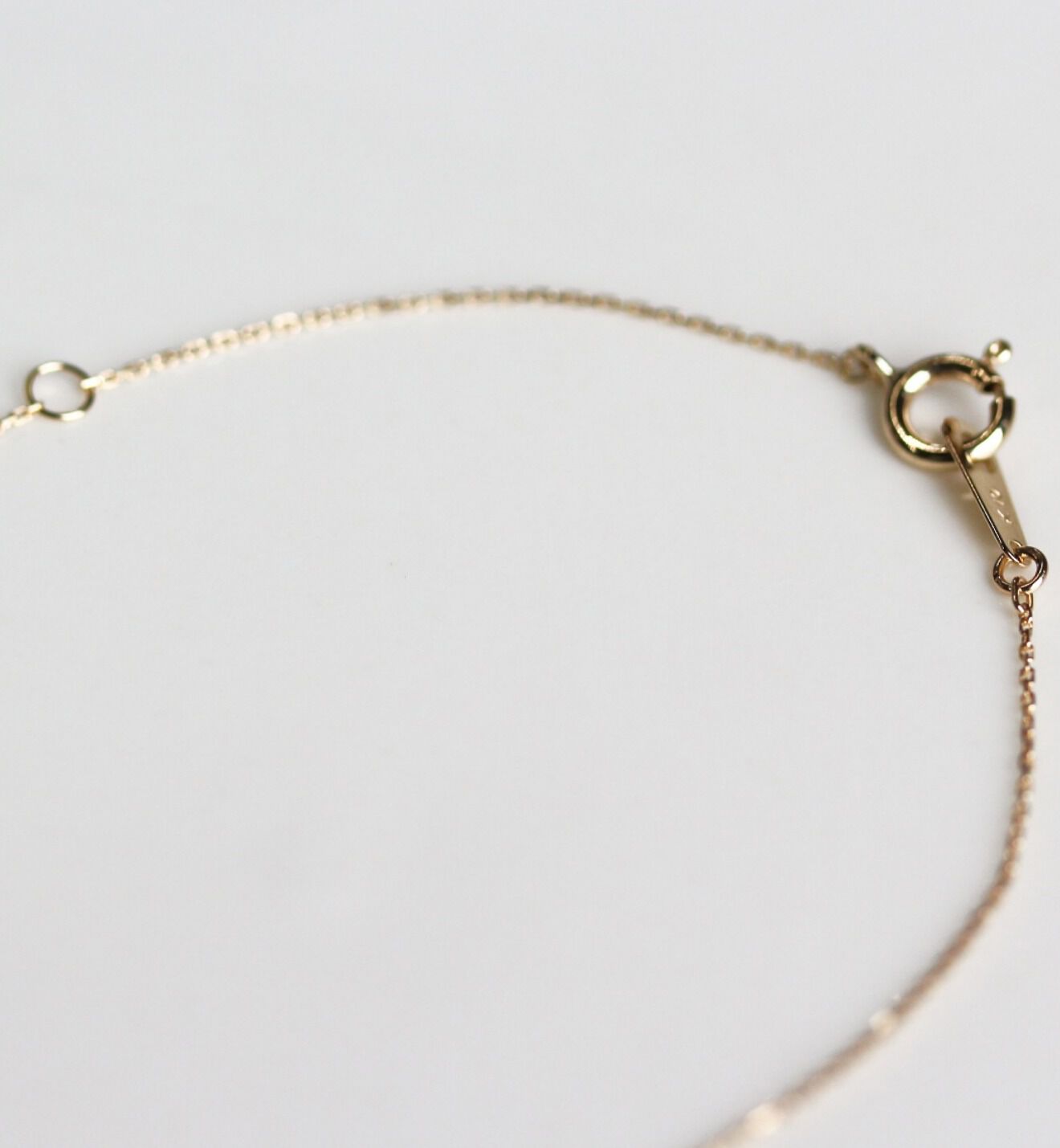  「K10YG ヌーディシャンパンダイヤモンド5石 ネックレス」|ネックレス|