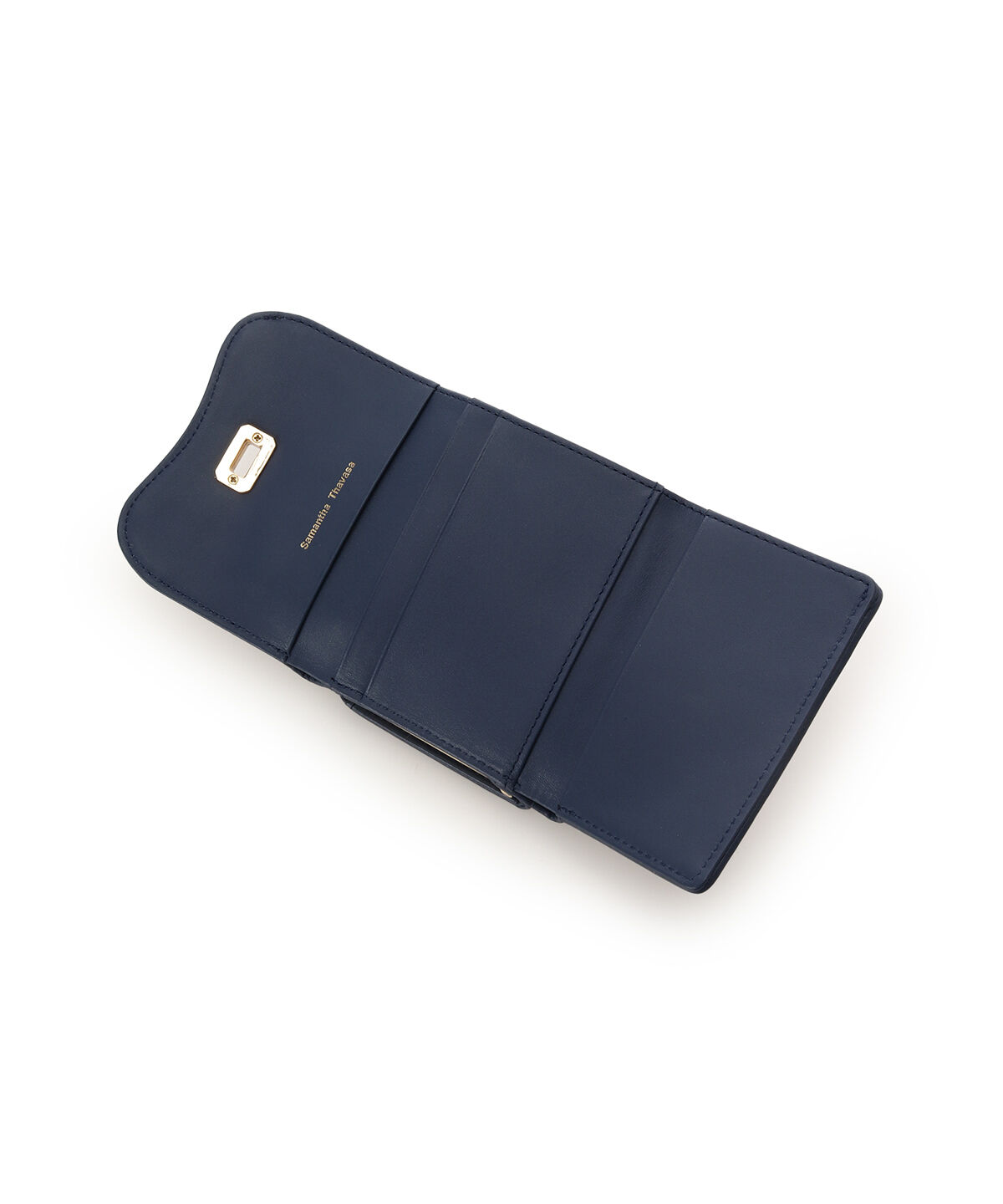 Samantha Thavasa「オリジナル金具ツイード 折財布」|財布|