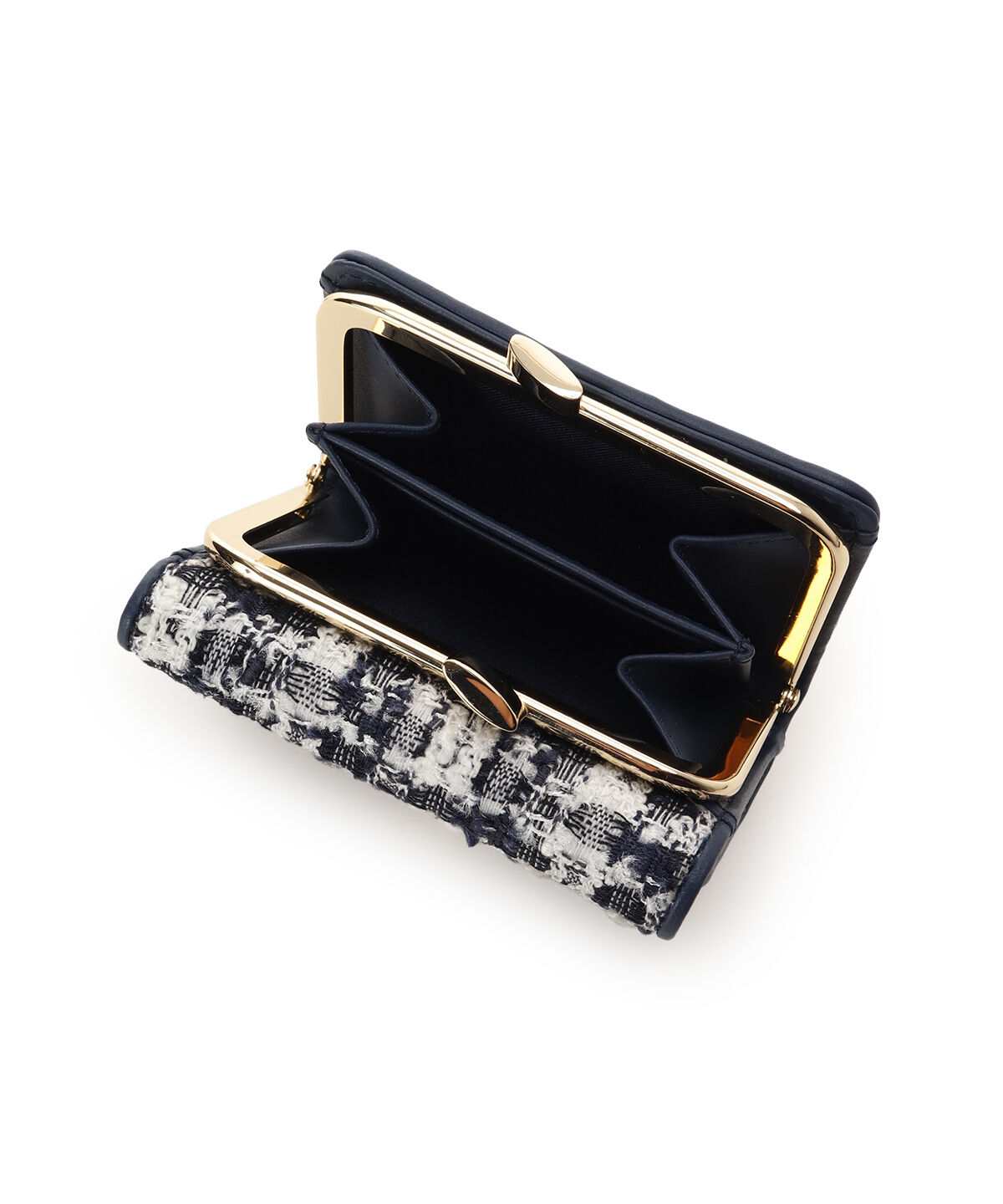 Samantha Thavasa「オリジナル金具ツイード 折財布」|財布|