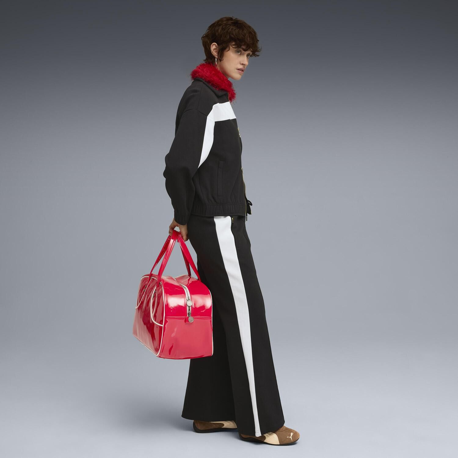 PUMA「【PUMA ｳｪｱ】W T7 FLARED PANTS」|チノ|