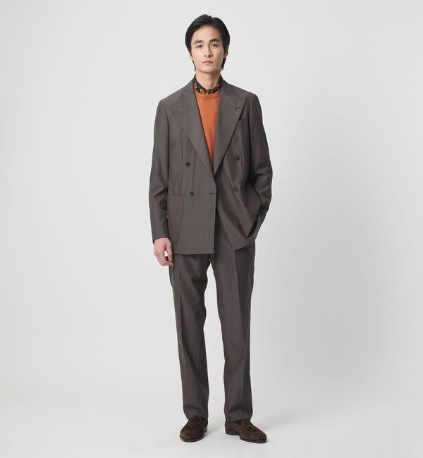 UNITED ARROWS「コットン ハイゲージ クルーネック ニット」|ニット・セーター|