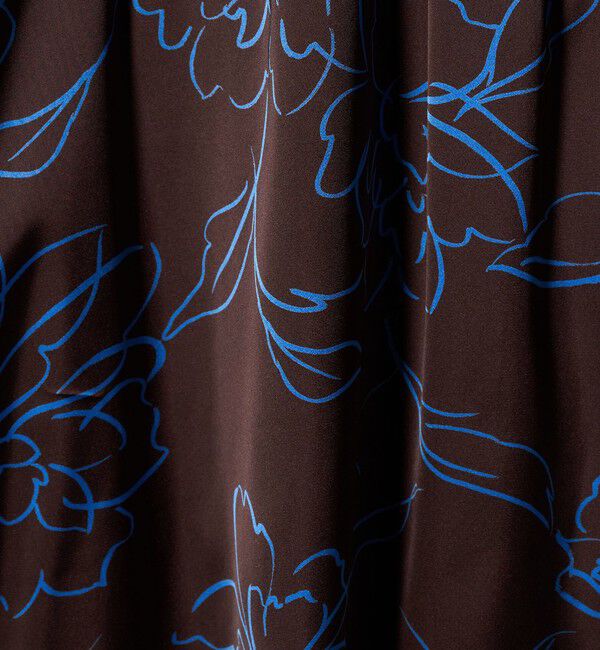 UNITED ARROWS「アブストラクトフラワー シャツ ‐ウォッシャブル‐」|シャツ・ブラウス|