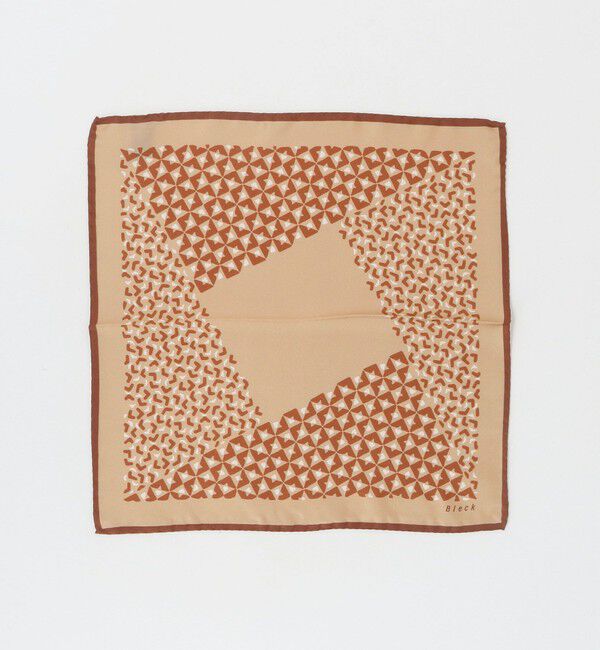 UNITED ARROWS green label relaxing「＜Bleck＞ジオメトリック ツイル ポケットチーフ」|バンダナ・スカーフ|