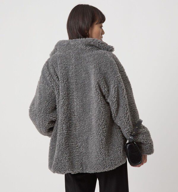 UNITED ARROWS green label relaxing「ボア スタンドカラー ブルゾン」|ブルゾン・スタジャン|