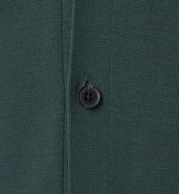 UNITED ARROWS green label relaxing「ポリエステル ウール ミラノリブ Vネック カーディガン」|カーディガン|