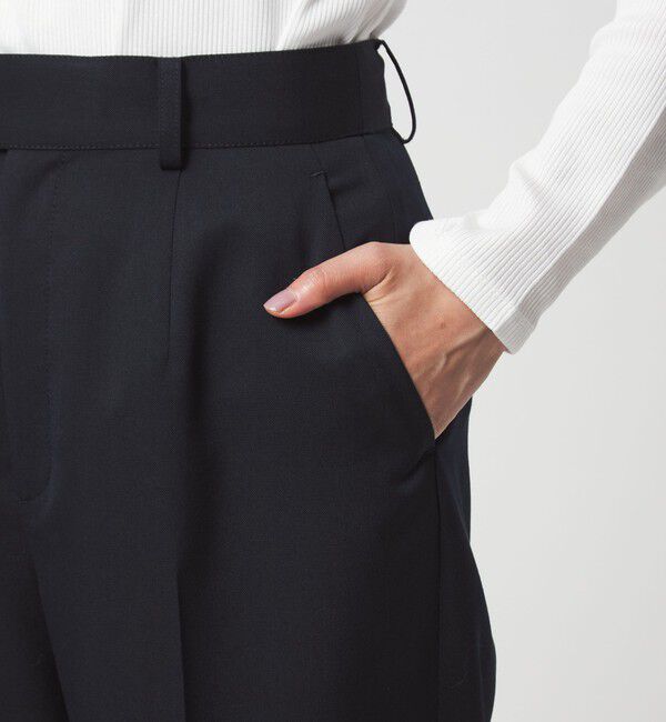 UNITED ARROWS green label relaxing「［size SHORT/TALLあり］Greed グリード ストレート パンツ ウォッシャブル」|スラックス|