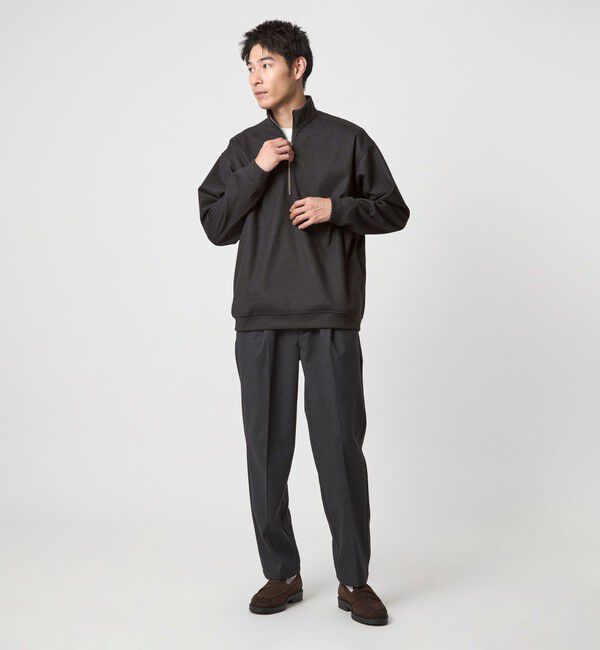 UNITED ARROWS green label relaxing「WONDER CLOTH ハーフジップ プルオーバー -ストレッチ-」|その他|