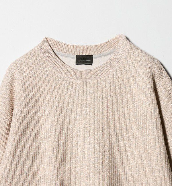 UNITED ARROWS green label relaxing「メランジ ダブルフェイス クルーネック カットソー」|Tシャツ・カットソー|