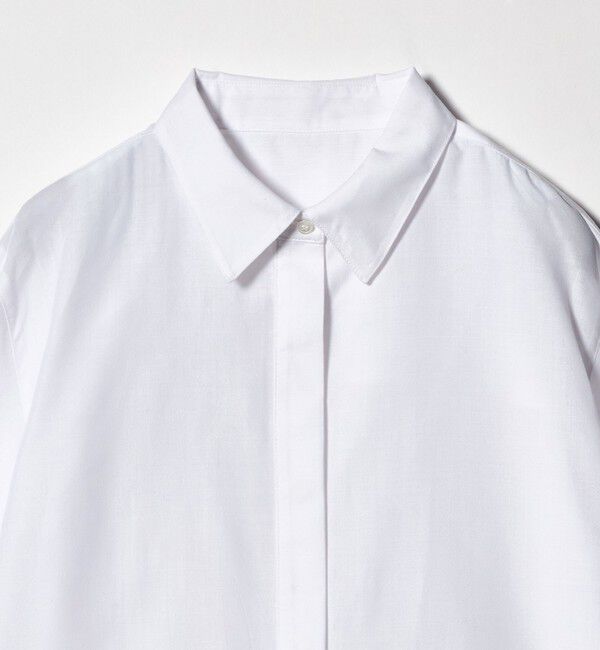 UNITED ARROWS green label relaxing「ニット タートル ベスト &times; シャツ セット」|シャツ・ブラウス|