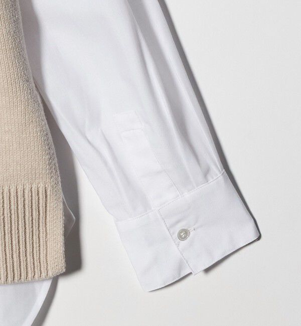 UNITED ARROWS green label relaxing「ニット タートル ベスト &times; シャツ セット」|シャツ・ブラウス|