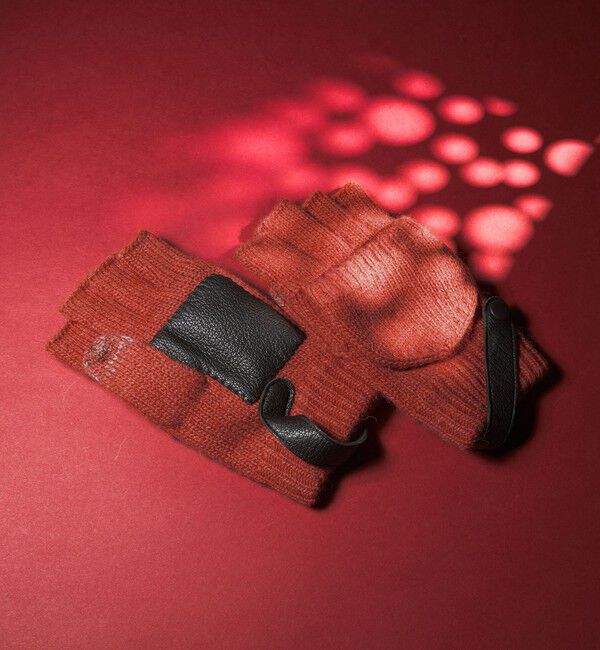 UNITED ARROWS green label relaxing「ミトン ベルト グローブ -タッチパネル対応-」|手袋|BRICK