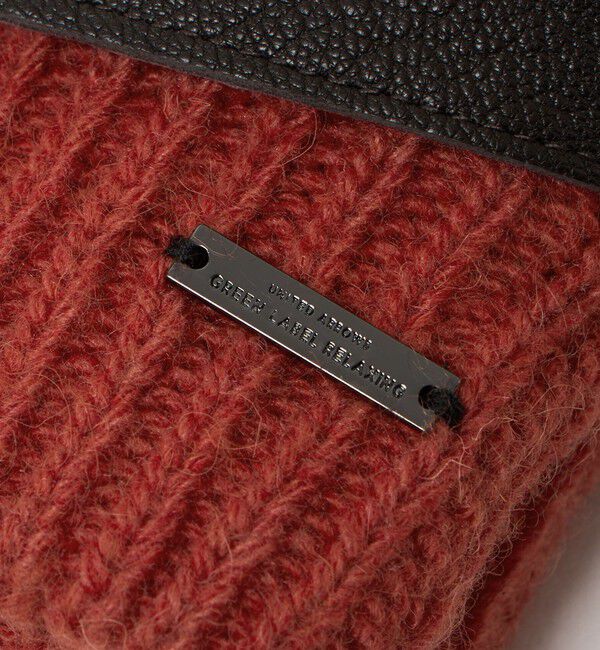 UNITED ARROWS green label relaxing「ミトン ベルト グローブ -タッチパネル対応-」|手袋|