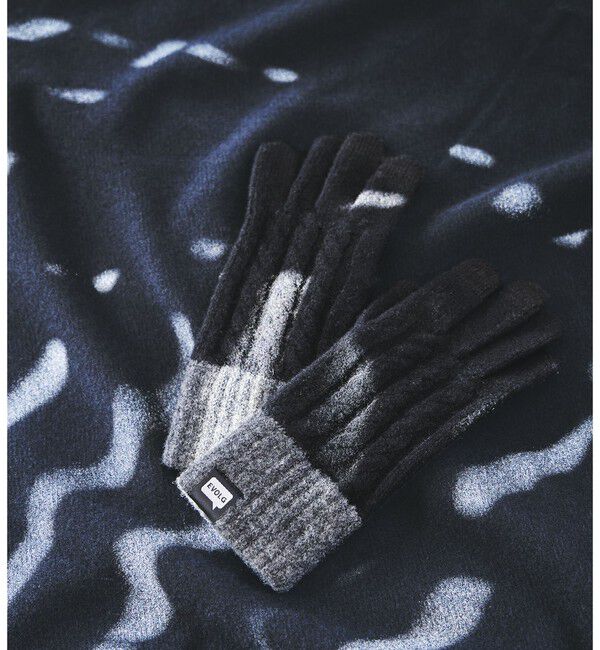 UNITED ARROWS green label relaxing「＜EVOLG＞MINOS グローブ -タッチスクリーン対応-」|手袋|BLACK