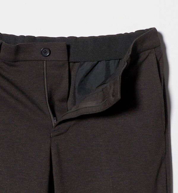 UNITED ARROWS green label relaxing「エブリット TRPU ジャカード ジャージー スタンダード イージー スラックス -ウォッシャブル・ストレッチ-」|スラックス|