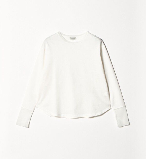 UNITED ARROWS green label relaxing「ソデ チュール プルオーバー カットソー」|Tシャツ・カットソー|