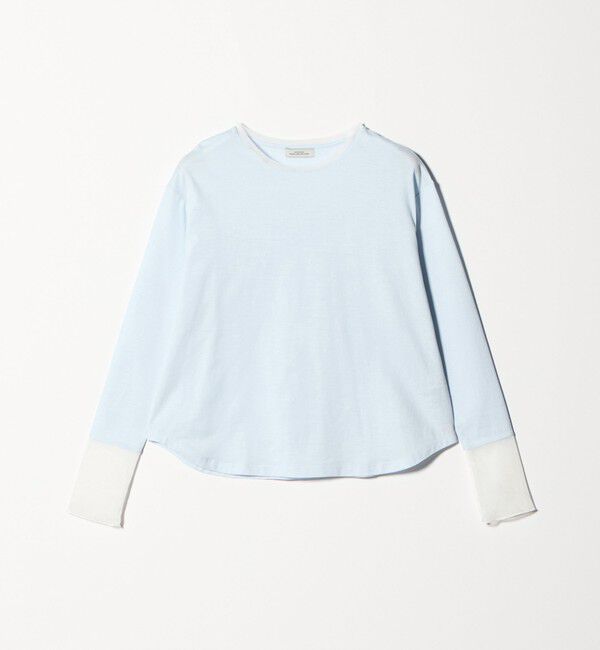 UNITED ARROWS green label relaxing「ソデ チュール プルオーバー カットソー」|Tシャツ・カットソー|