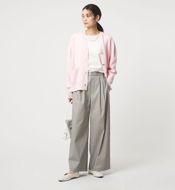 UNITED ARROWS green label relaxing「［size SHORT/TALLあり］オルマイ LI/MIX ワイド パンツ」|その他|