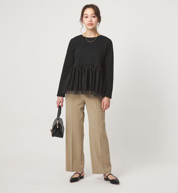 UNITED ARROWS green label relaxing「ティアード ペプラム プルオーバー カットソー」|Tシャツ・カットソー|