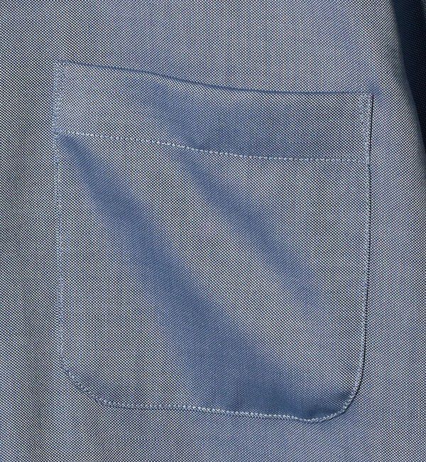 UNITED ARROWS green label relaxing「エブリット コットンオックス ソリッド スナップ ボタンダウン シャツ -イージーアイロン-」|シャツ・ブラウス|