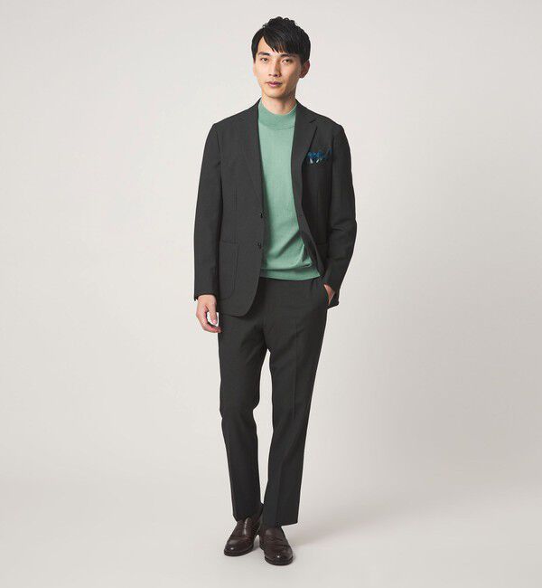 UNITED ARROWS green label relaxing「MTB コットン ハイゲージ モックネック ニット」|ニット・セーター|