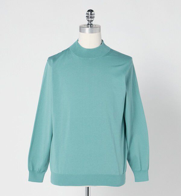 UNITED ARROWS green label relaxing「MTB コットン ハイゲージ モックネック ニット」|ニット・セーター|