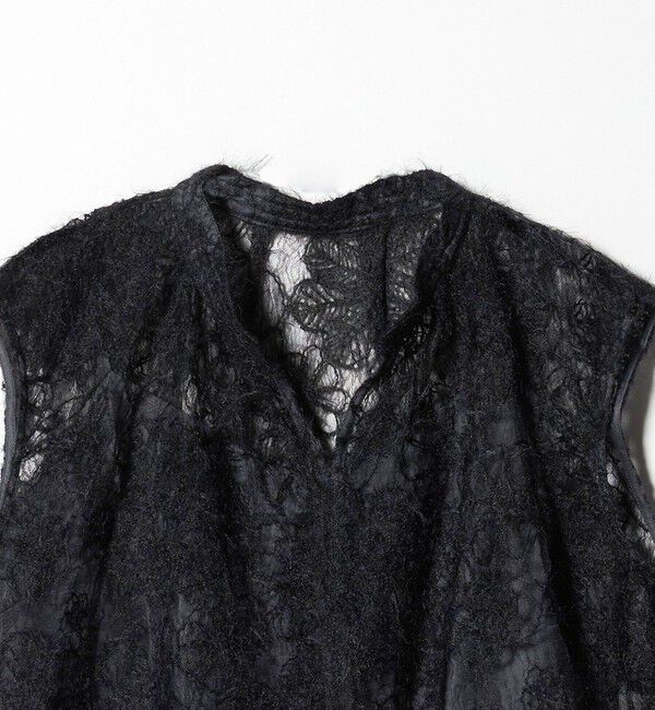 BEAUTY&YOUTH UNITED ARROWS「【WEB限定】エンブロイダリー チュールノースリーブブラウス」|シャツ・ブラウス|