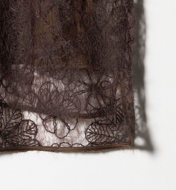 BEAUTY&YOUTH UNITED ARROWS「【WEB限定】エンブロイダリー チュールノースリーブブラウス」|シャツ・ブラウス|