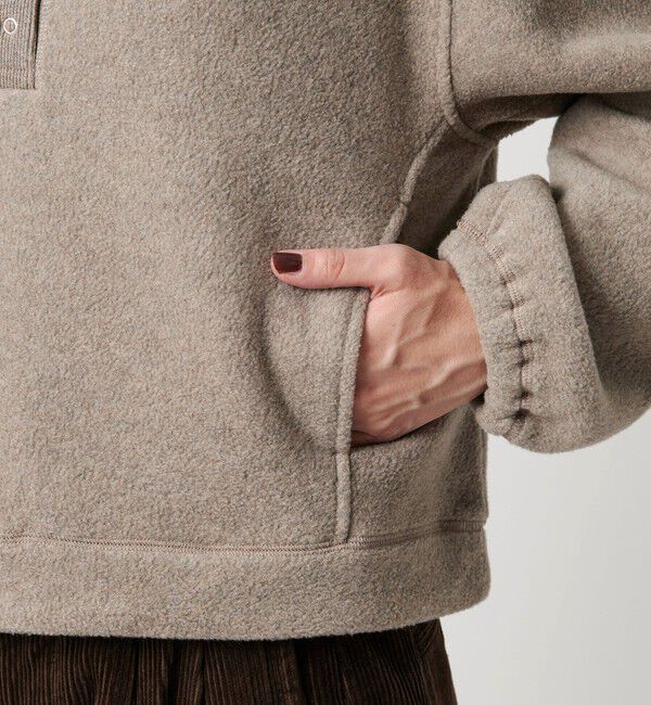 BEAUTY&YOUTH UNITED ARROWS「フリース スナップ プルオーバー」|Tシャツ・カットソー|