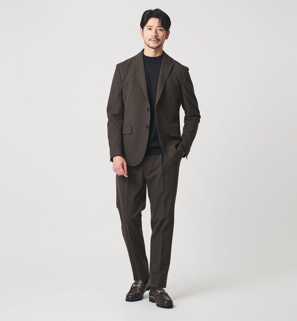BEAUTY&YOUTH UNITED ARROWS「【WEB限定 WARDROBE SMART】ウインター TR セットアップ/ジャケット＆イージーパンツ」|スーツ|