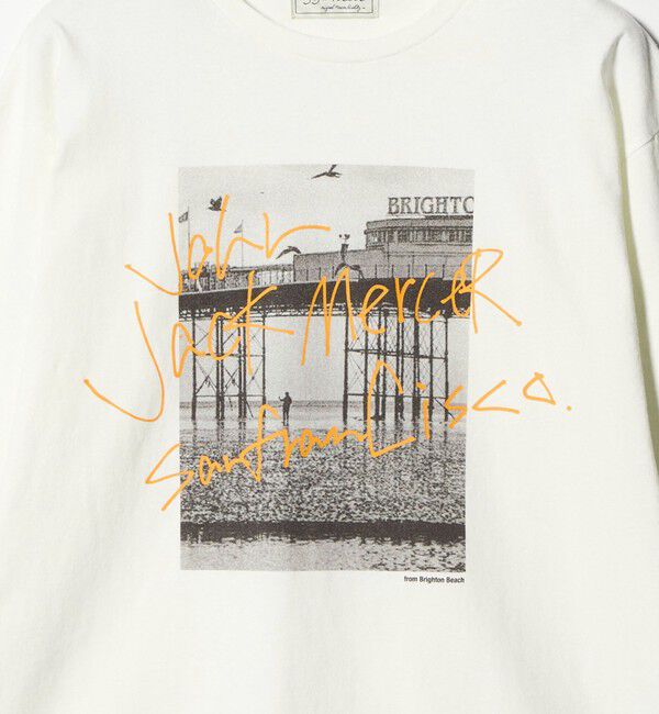 BEAUTY&YOUTH UNITED ARROWS「【別注】＜J.Jmercer＞プリント ロングスリーブTシャツ」|Tシャツ・カットソー|