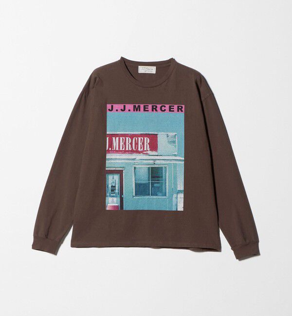 BEAUTY&YOUTH UNITED ARROWS「【別注】＜J.Jmercer＞プリント ロングスリーブTシャツ」|Tシャツ・カットソー|MOCA