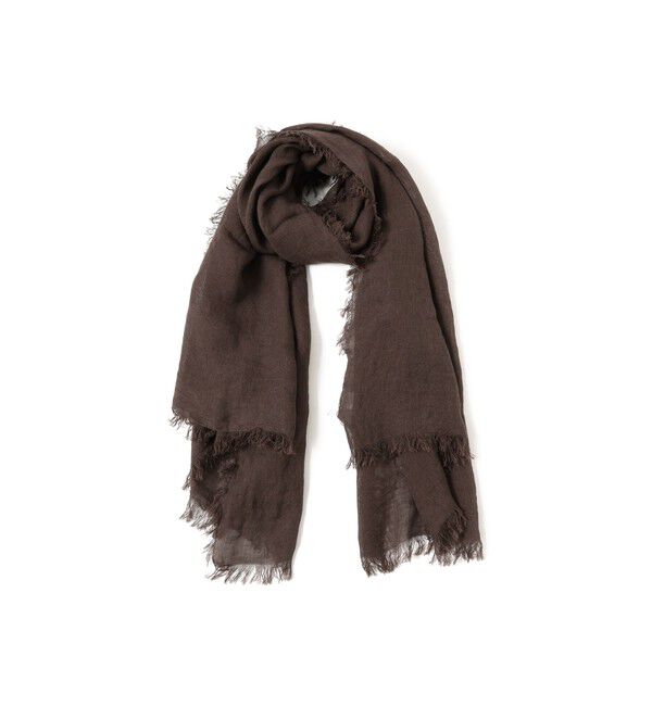 Demi-Luxe BEAMS 「ASAUCE MELER / リネン ガーゼ ストール」|ストール|Bitter_chocolate