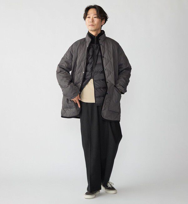 SHIPS「【WEB限定/SHIPS別注】TAION:〈手洗い可能〉ダウン キルティング スタンド ジャケット」|ダウン|