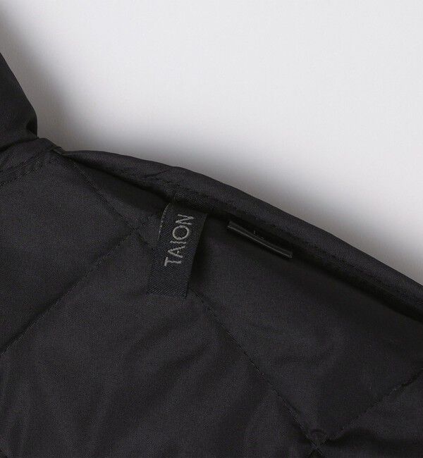 SHIPS「【WEB限定/SHIPS別注】TAION:〈手洗い可能〉ダウン キルティング スタンド ジャケット」|ダウン|