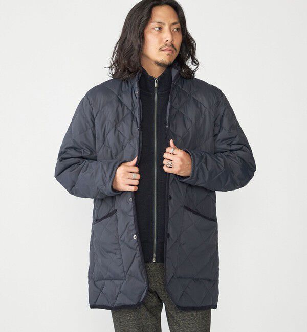 SHIPS「【WEB限定/SHIPS別注】TAION:〈手洗い可能〉ダウン キルティング スタンド ジャケット」|ダウン|