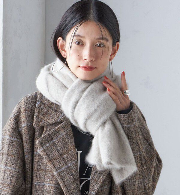 SHIPS for women「〈手洗い可能〉フォックス ニット ストール」|ストール|