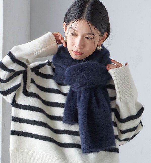SHIPS for women「〈手洗い可能〉フォックス ニット ストール」|ストール|