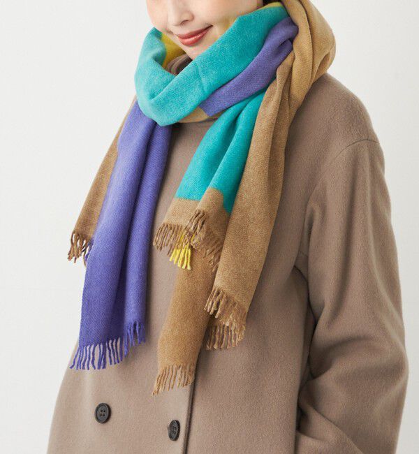 SHIPS Colors 「SUBLIME: パターン ストール」|ストール|