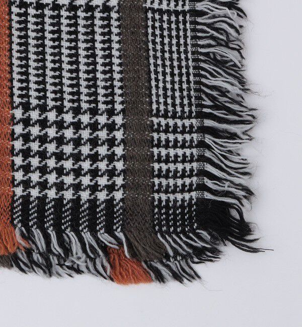 SHIPS「MARCEL LASSANCE: グレンチェック ストール」|ストール|