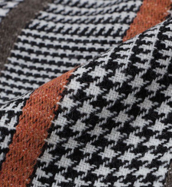 SHIPS「MARCEL LASSANCE: グレンチェック ストール」|ストール|