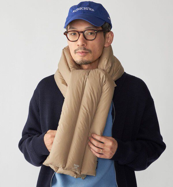 SHIPS「【SHIPS別注】TAION: 〈手洗い可能〉ボリューム ダウン マフラー」|ストール|