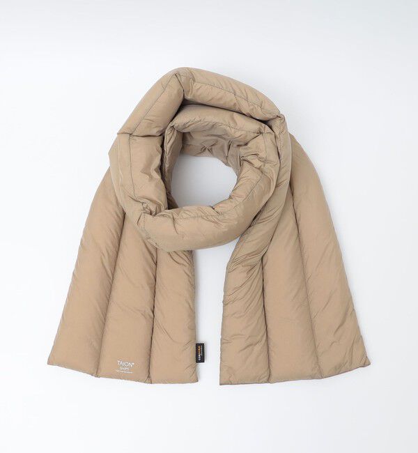 SHIPS「【SHIPS別注】TAION: 〈手洗い可能〉ボリューム ダウン マフラー」|ストール|