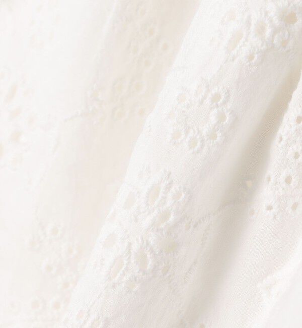 SHIPS KIDS「SHIPS KIDS:80～90cm / レース エンブロイダリー ショート パンツ」|その他|