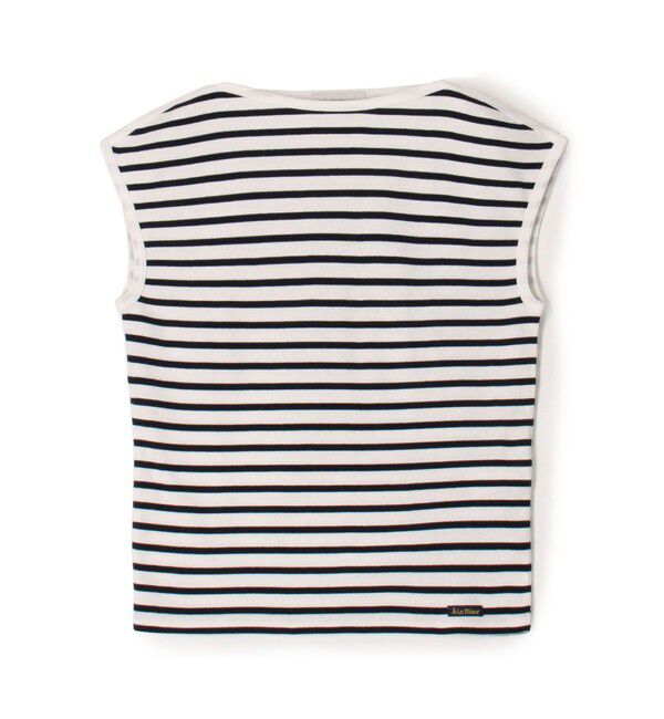 TOMORROWLAND GOODS「【別注】Le minor&times;GALERIE VIE ボートネックフレンチスリーブトップス」|Tシャツ・カットソー|62 ホワイト系