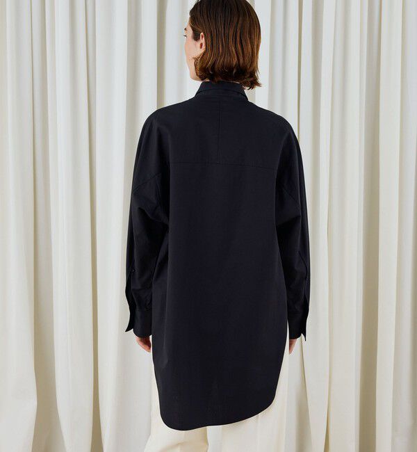 DES PRES「スビンコットンツイル チュニックシャツ」|シャツ・ブラウス|