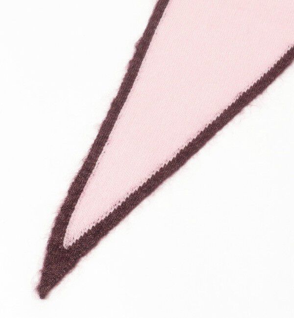 TOMORROWLAND GOODS「ASAUCE MELER カシミヤ トライアングルストール」|ストール|